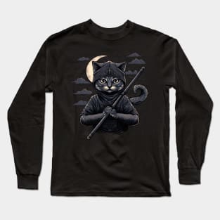 Hattori "Hairball" Hanzō Long Sleeve T-Shirt